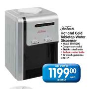 Sunbeam Hot And Cold Tabletop Water Dispenser-Each