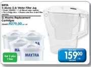Brita Aluna Water Filter Jug-2.4Ltr