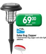 Solar Bug Zapper 