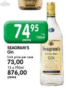 Seagram's Gin-1x750ml