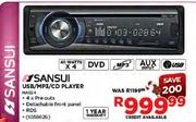 Sansui USB/MP3/CD Player (MAO24)