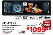   Sansui Car Entertainment System(SF-351R)