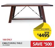 Cable Dining Table