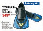 Techni-Sub Micro Swim Fins