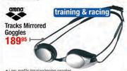 Arena Tracks Mirrored Goggles