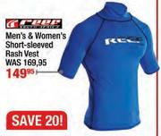 Reef Men's & Women's Short-Sleeved Rash Vest
