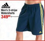 Adidas Men's 3-Stripe Watershorts