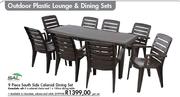 Sal 9 Piece South Side Colonial Dining Set Per Set (239958)