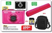 Nikon S30 Waterproof Camera And Beach Towel Bundle-Per Bundle