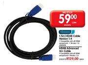 1.5m HDMI Cable Version 1.4-Each