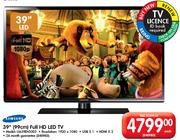 Samsung Full HD LED TV (UA39EH5003)-39"(99cm) Each