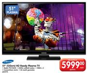 Samsung HD Ready Plasma TV (PS51E450)-51"(130cm) Each