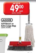Addis Soft Broom Or Extra Large Mop-Each