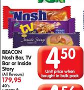 Beacon Nosh Bar, TV Bar Or inside Story-Each