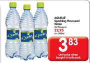 Aquelle Sparkling Flavoured Water-6x500ml