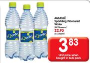Aquelle Sparkling Flavoured Water-500ml Each