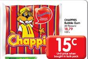 Chappies Bubble Gum-Each