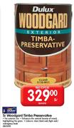 Dulux Woodgard Timba Preservative - 5 Ltr