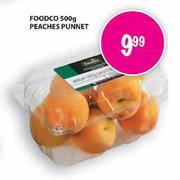 Foodco Peaches Punnet-500gm