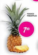 Foodco Pineapples-Each