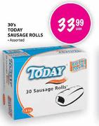 Today Sausage Rolls Assorted-30's 