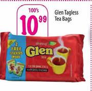 Glen Tagless Tea Bags-100's