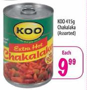 Koo Chakalaka Assorted-415g Each