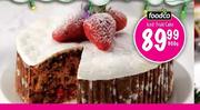 Foodco Iced Fruit Cake-900g