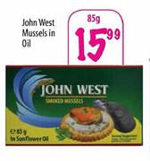 John West Mussels In Oil - 85gm Each