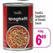 Foodco Spaghetti In Tomato Sauce - 410gm