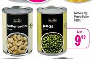 Foodco Peas - 410gm Each