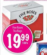 Five Roses Tea Bags - 100's