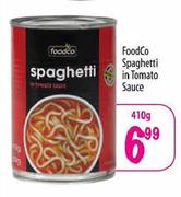 Foodco Spaghetti In Tomato Sauce-410 gm