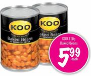 KOO Baked Beans-410 gm Each