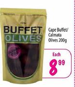 Cape Buffet/Calmats Olives-200 gm