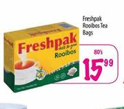 Fresh Rooibos Tea Bags-80's