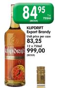 Klipdrift Export Brandy-750ml