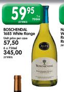 Boschendal 1685 White Range-6X750ml