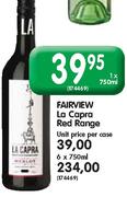 Fairview La Capra Red Range-750ml