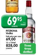 Fitzrovia Vodka-12X750ml