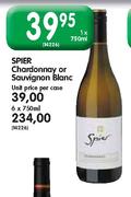 Spier Chardonnay Or Sauvignon Blanc-6X750ml