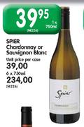 Spier Chardonnay Or Sauvignon Blanc-750ml