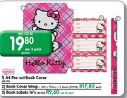 Hello Kitty Book Cover Wrap-Each