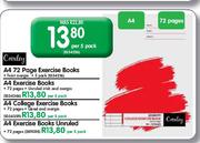 Croxley A4 College Exercise Books-Per 5 Pack