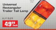 Universal Rectangular Trailer Tail Lamp-Each