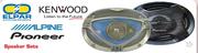 Elpar 500W 4 Way Speaker Set-6X9Inch Per Set