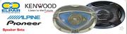 Elpar 100W 2 Way Speaker Set-2Inch Per Set  