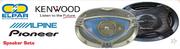 Alpine SXE-69255 Coaxial 2-Way Speaker System-6X9Inch Per Set