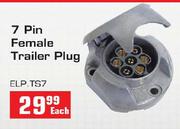 7 Pin Female Trailer Plug-Each