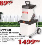 Ryobi Garden Shredder